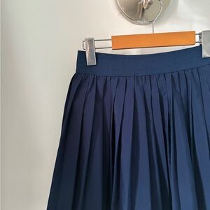 Navy Blue Pleated Skirt/ Skort
